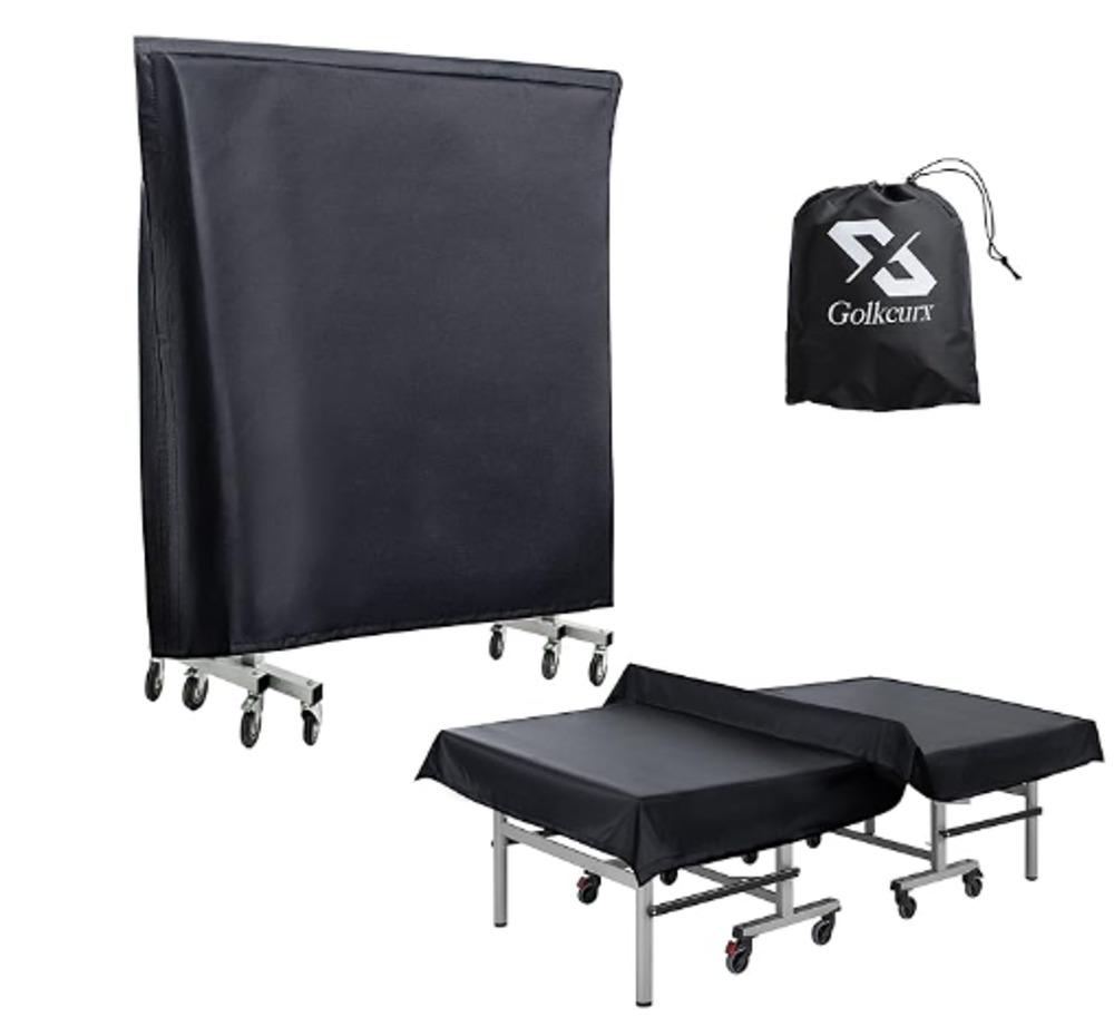 Ping Pong Table Cover, Table Tennis Cover, Waterproof Outdoor, Black Brand New